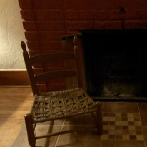 Wooden Chair Passed Down Through Generations